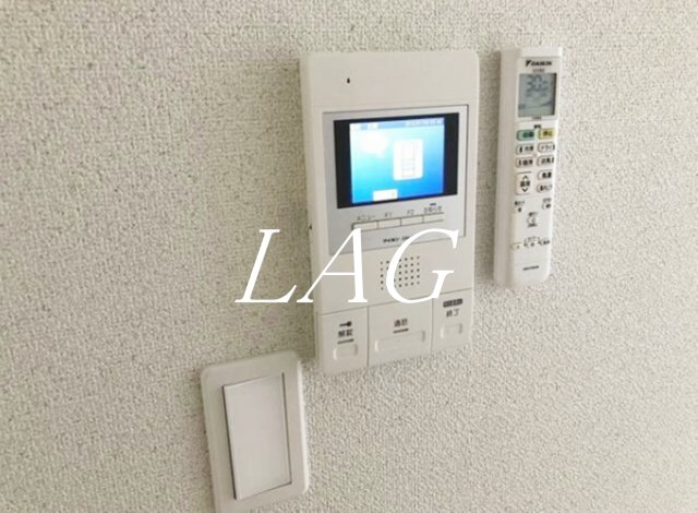 セキュリティ　モニター付インターホンです。