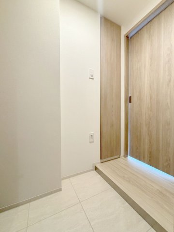 玄関　明るい玄関です