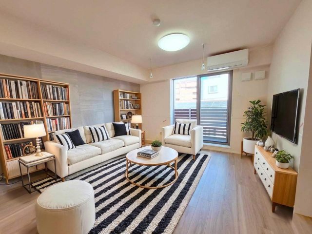 居室・リビング　家具付きのイメージパースです※実際は家具は付きません