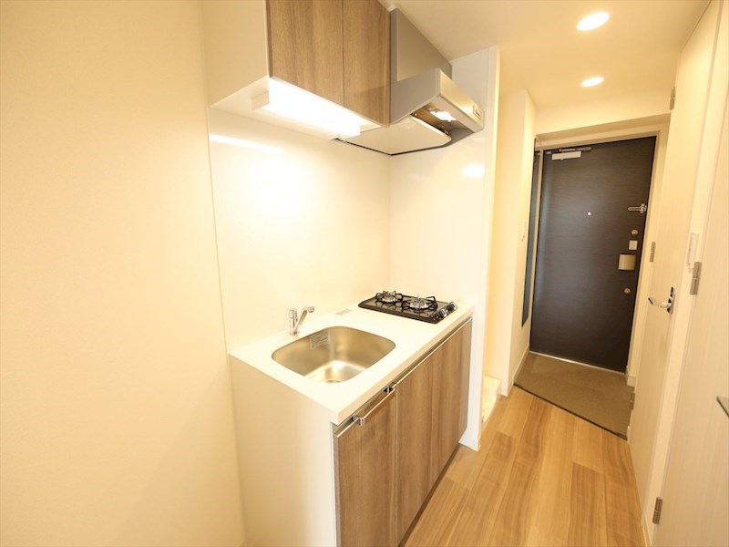 キッチン　システムキッチン（ガス2口コンロ付）