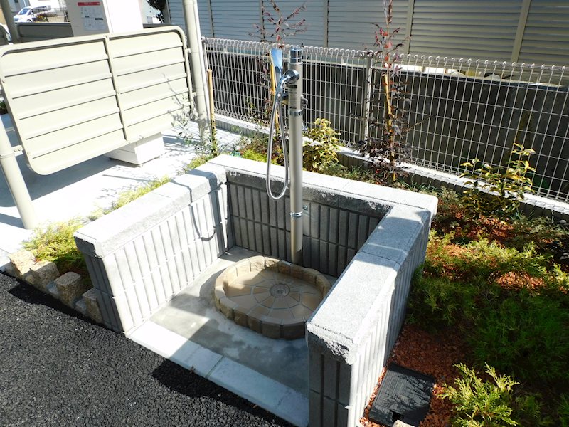 その他共有部分　ペット足洗い場