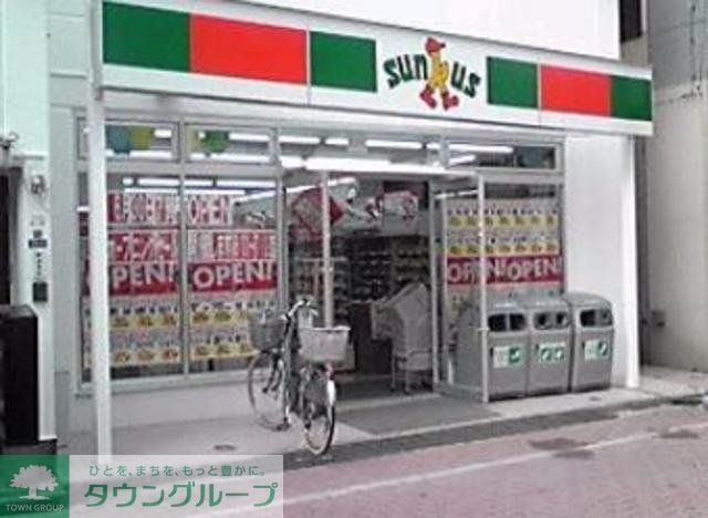 コンビニ　サンクス亀有一丁目店（コンビニ）まで152m