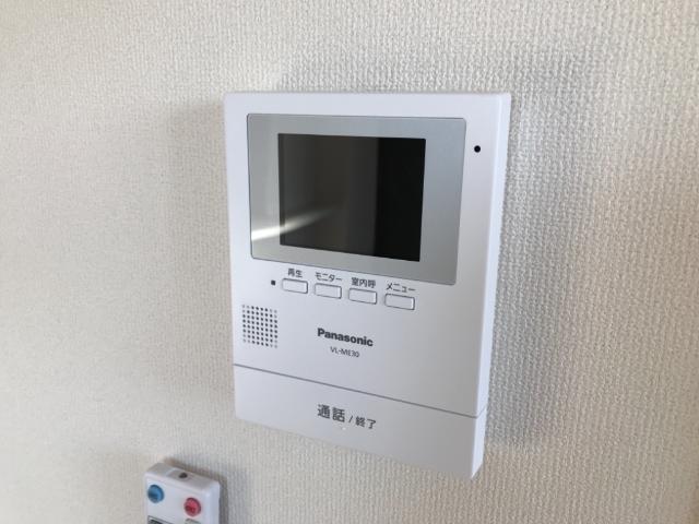 セキュリティ　カメラ付インターホン（イメージ）
