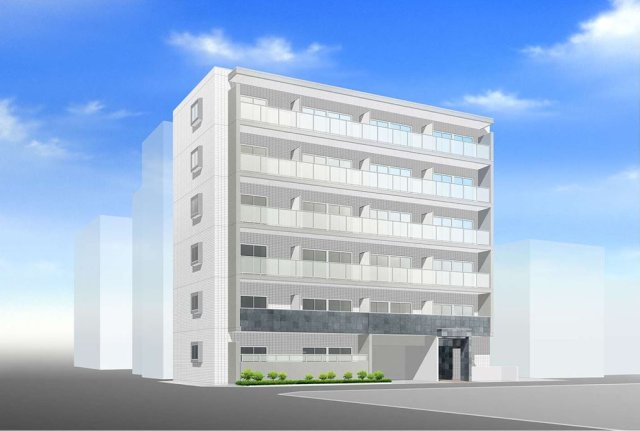 建物外観　完成パース