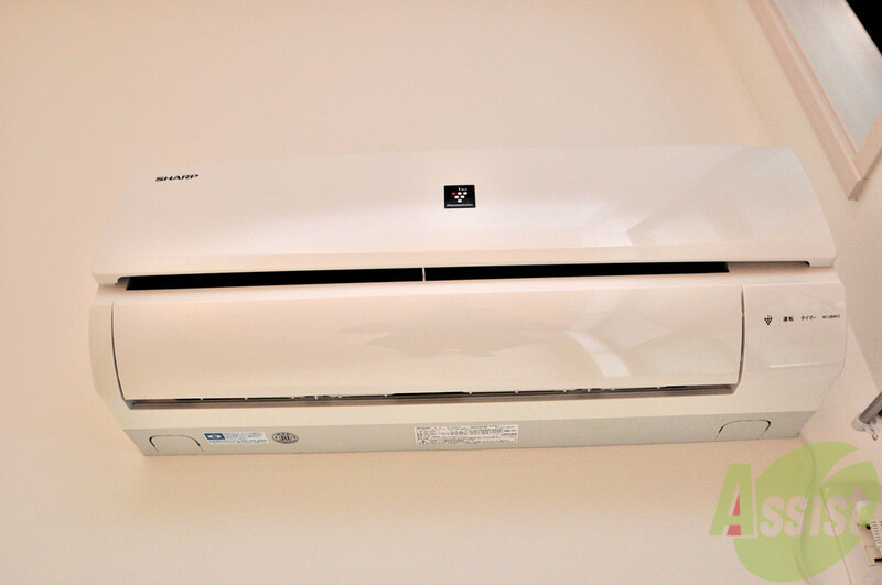 その他　エアコンがあるのはうれしいですね。ちょっぴり得した気分。