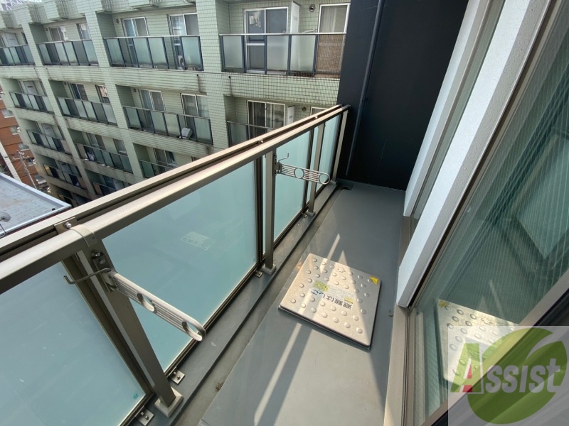 バルコニー　バルコニーです。周辺を一望できますよ～。