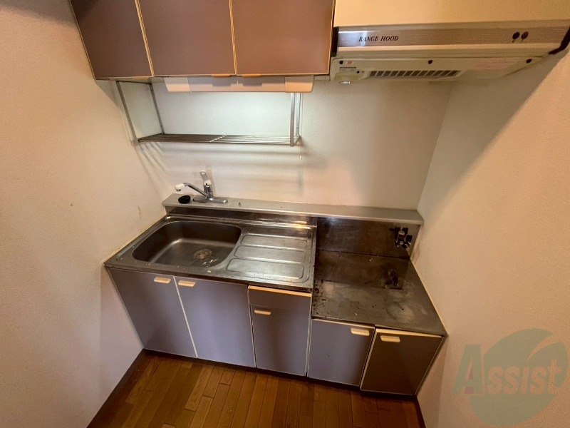 キッチン　キッチンはスペースも広々していて使いやすそうですよ！