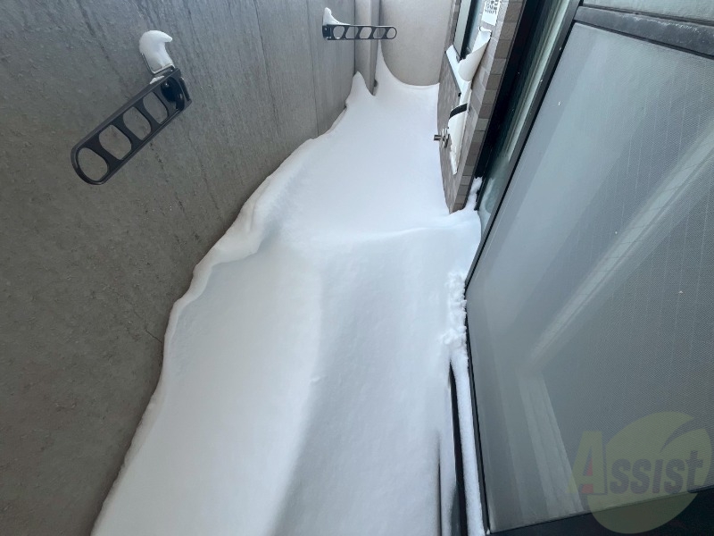 バルコニー　バルコニーです。天気の良い日には外干しができます！