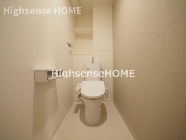 トイレ　ゆったりとした空間のトイレです