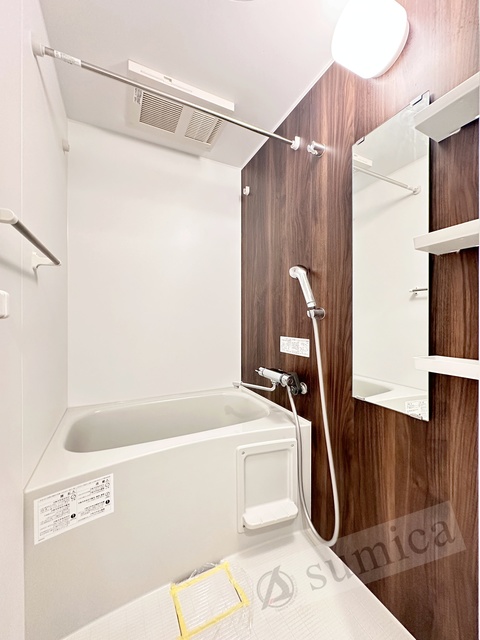 バス・シャワールーム　同施工の参考写真です