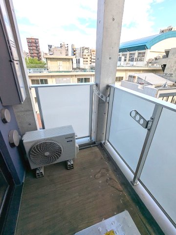 バルコニー　参考写真、バルコニー、南向き、洗濯物干せます