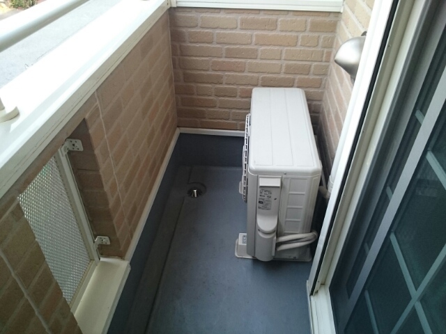 バルコニー　別号室画像。ご参考下さい