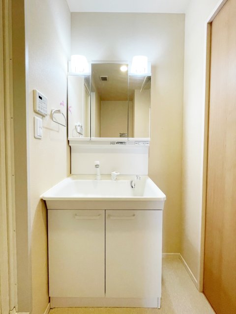 洗面設備　※写真は２０１号室です