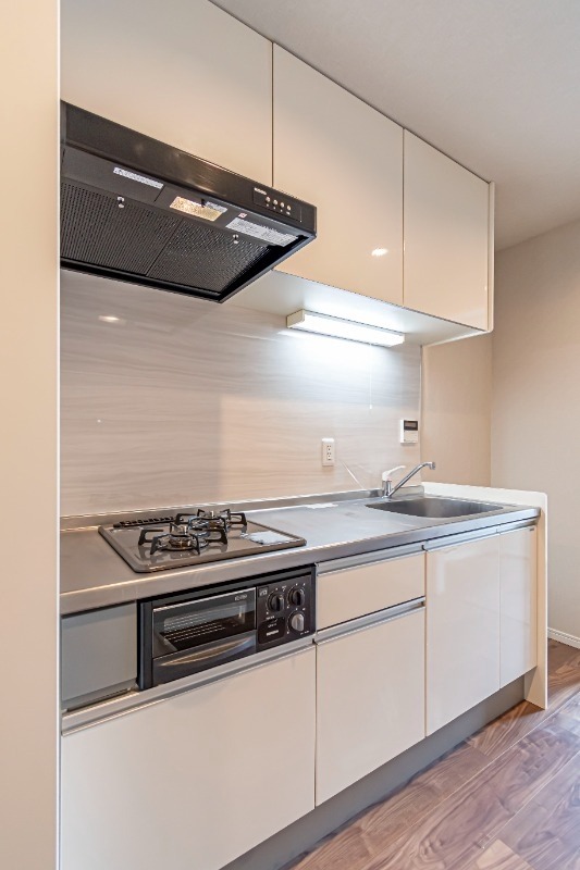 キッチン　★2口コンロ、システムキッチン★