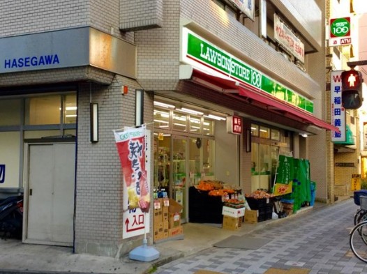 コンビニ　ローソンストア100川崎新川通店（コンビニ）まで214m
