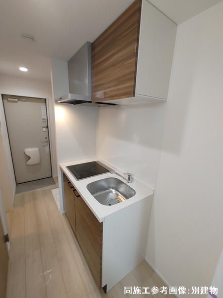 キッチン　お掃除しやすい人気のIHコンロ♪