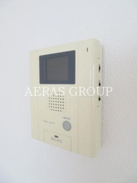 セキュリティ　モニター付きインターホン