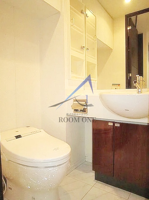 洗面設備　洗面台です。