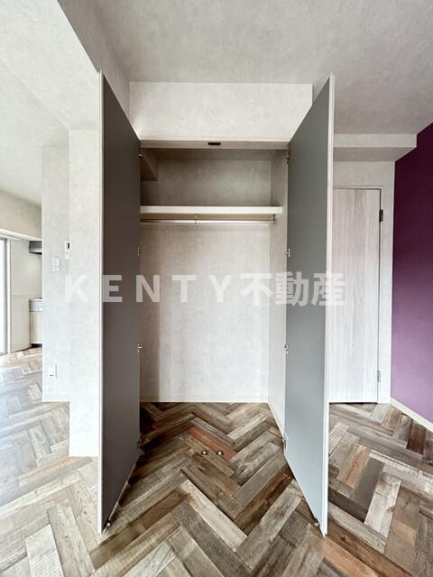 収納　ちょっとした収納スペースも充実しています