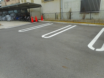 駐車場　※同物件他部屋写真 反転の場合有