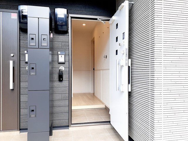 玄関　シンプルで使いやすい玄関です