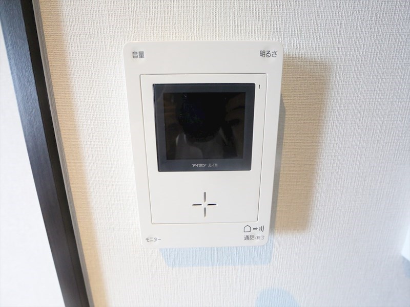 セキュリティ　セキュリティ　TVモニター付インターホン　イメージ写真