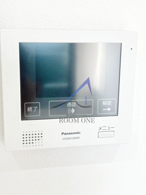 セキュリティ　モニター付インターホンです。