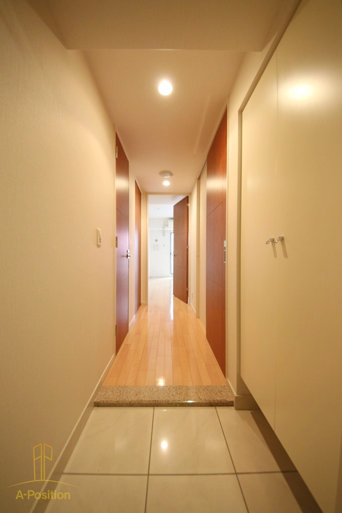 玄関　パークキューブ北浜