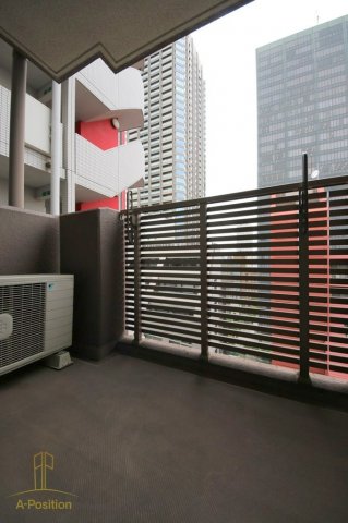 バルコニー　パークキューブ北浜