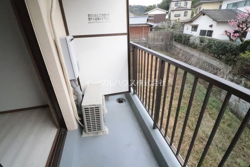 バルコニー　退去予定の為、写真は別のお部屋の写真を使用しています。