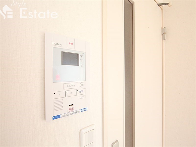 セキュリティ　モニター付きインターホン