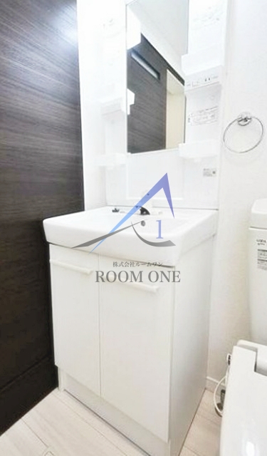 洗面設備　洗面台です。