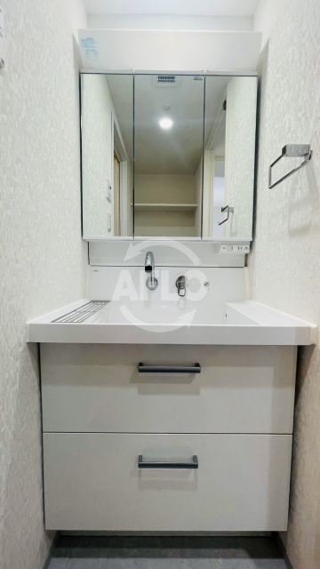 洗面設備　レクシア阪南町　独立洗面