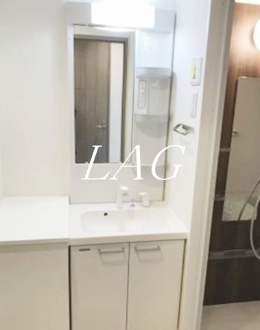 洗面設備　洗面台です。