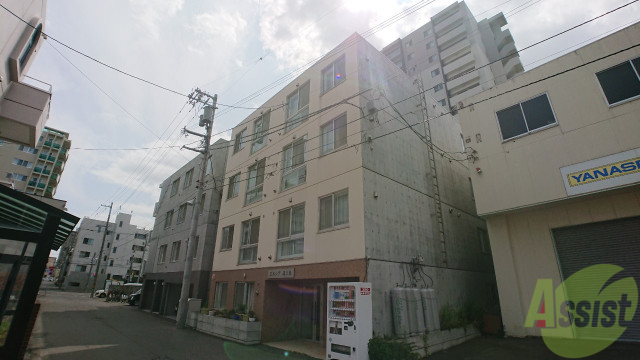 建物外観　札幌市中央区北二条東「エルシア北２条」