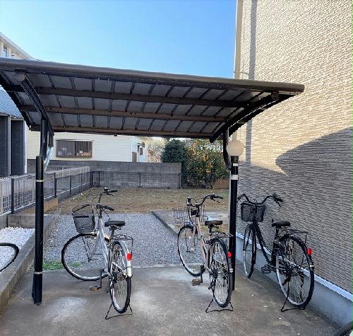 その他共有部分　屋根付き駐輪場