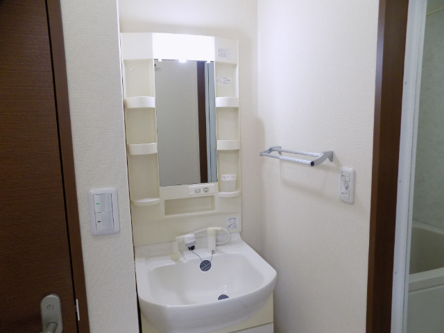 洗面設備　※　同タイプのお部屋の写真です。