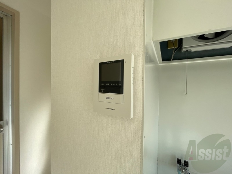 セキュリティ　来客時にはこちらのチャイムが鳴りますよ。