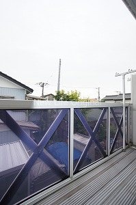 バルコニー　洗濯物が良く乾くバルコニー♪
