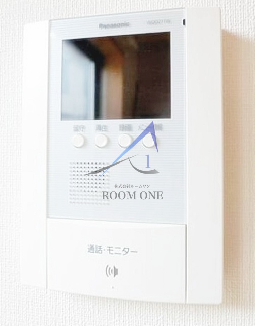 セキュリティ　モニター付インターホンです。