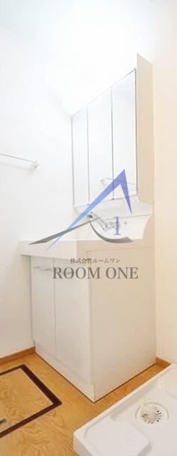洗面設備　洗面台です。