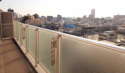 バルコニー　オーキッドレジデンス品川（別部屋参考画像）