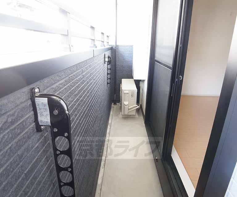 バルコニー　１０３号室写真です