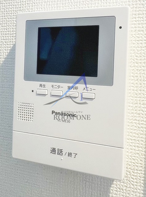 セキュリティ　モニター付インターホンです。