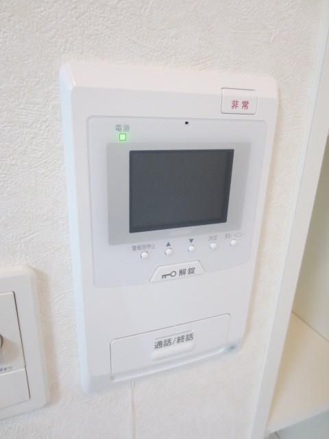 セキュリティ　☆モニター付きインターホン☆