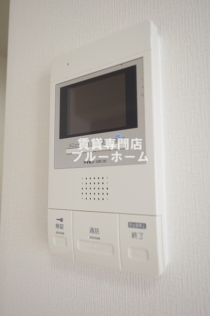 セキュリティ　モニター付きインターホン！