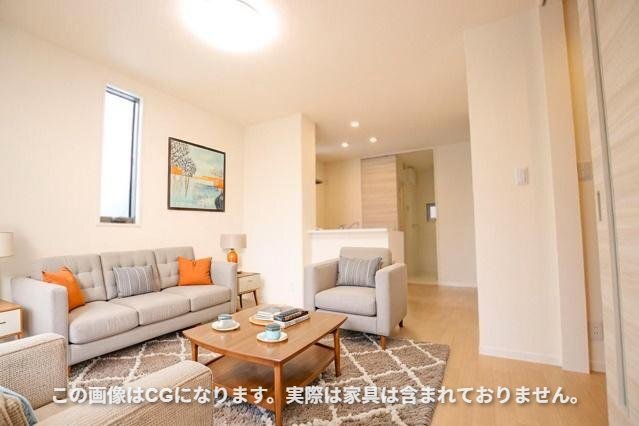 居室・リビング　家具や調度品の画像はＣＧとなります。