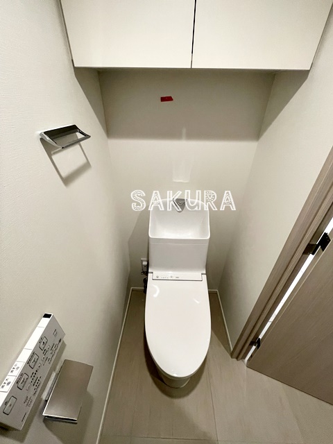 トイレ　落ち着いた色調のトイレです♪