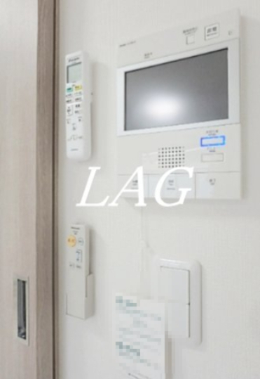 セキュリティ　モニター付きインターフォンです。