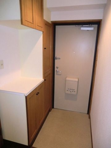 玄関　同タイプの別部屋参考写真